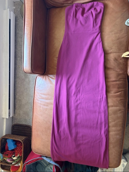 Lulus Dresses & Skirts - Strapless Lulu’s Magenta Maxi Dress